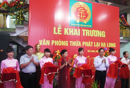 Thành lập Văn phòng Thừa phát lại đầu tiên tại Quảng Ninh 1