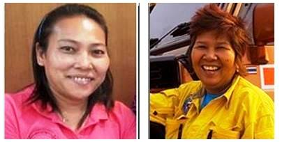 2 nữ VĐV Th&aacute;i Lan so t&agrave;i đua xe địa h&igrave;nh với VĐV nam tại Hạ Long 3