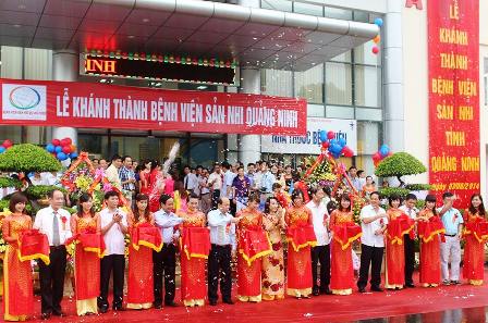 Kh&aacute;nh th&agrave;nh Bệnh viện Sản-Nhi Quảng Ninh 1