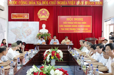 Chủ tịch tỉnh Quảng Ninh trực tiếp đối thoại, th&aacute;o gỡ &ldquo;n&uacute;t thắt&rdquo; vụ &ldquo;Chợ Hải H&agrave;&rdquo; 3