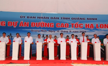 Thủ tướng Chính phủ phát lệnh khởi công dự án đường cao tốc Hạ Long - Hải Phòng 2