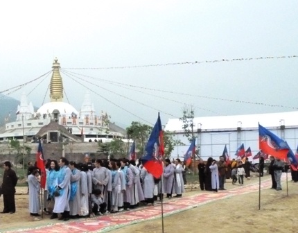 Linh thiêng Đại Bảo tháp Tây thiên  8