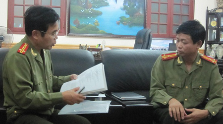L&atilde;nh đạo C&ocirc;ng an tỉnh Hải Dương trực tiếp chỉ đạo xử l&yacute; 1