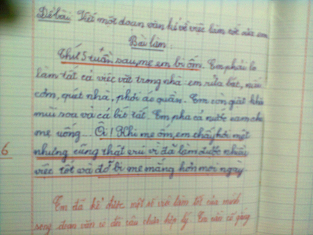 Những c&acirc;u văn &ldquo;thảm họa&rdquo;: Tư duy cằn cỗi từ c&aacute;ch dạy? 1