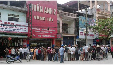 Tử h&igrave;nh đối tượng cướp tiệm v&agrave;ng 1