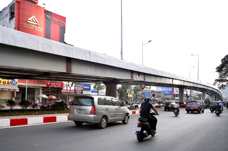 H&agrave; Nội: Sắp ho&agrave;n th&agrave;nh hai cầu vượt 1