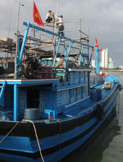 Lắp đặt hệ thống quan sát tàu cá 1