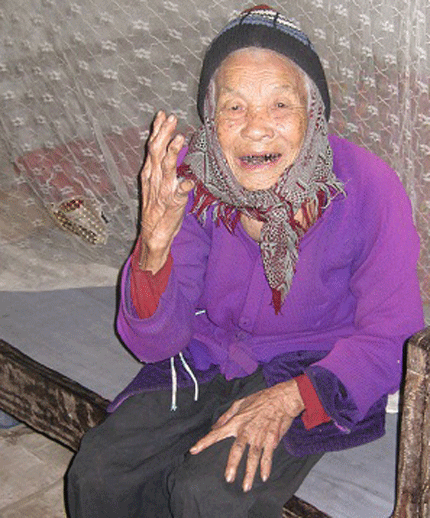 Sự thực chuyện bà lão 90 tuổi vác đá xây đền  1