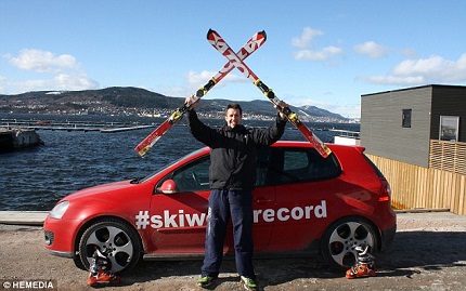 Kỉ lục thế giới: Trượt tuyết qua 17 quốc gia trong 21 ng&agrave;y 3