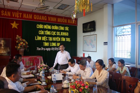 Phó Tổng Cục trưởng Lê Cảnh Nhạc thăm và làm việc tại 3 tỉnh Tây Nam bộ 2