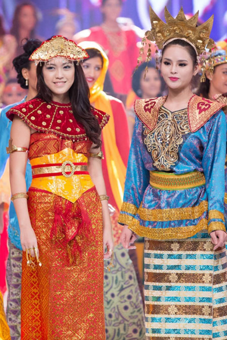 Hoa hậu Thế giới 2013: Lại Hương Thảo không còn lép vế 8