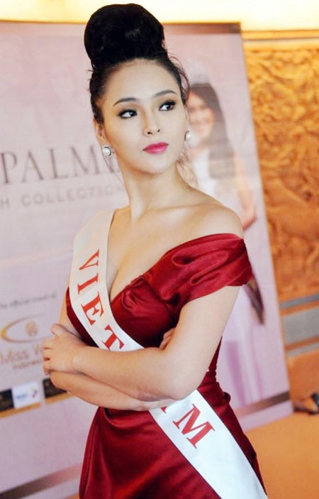 Hoa hậu Thế giới 2013: Lại Hương Thảo không còn lép vế 1