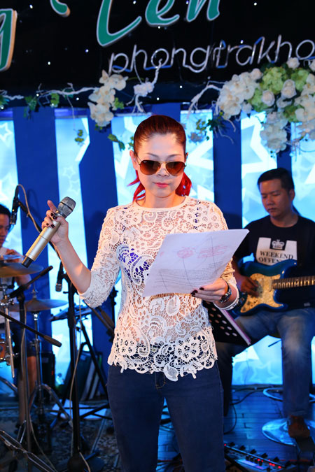 Thanh Thảo diện áo ren lộ nội y dự tổng duyệt live show của Đàm Vĩnh Hưng 7