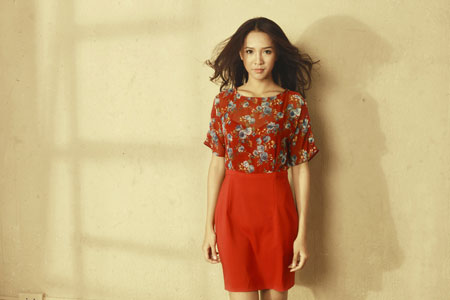 Mặc "chất" như người đẹp gi&agrave;n khoan Thu Phương 14