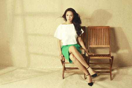 Mặc "chất" như người đẹp gi&agrave;n khoan Thu Phương 18