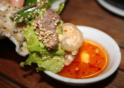 Lạ miệng với gỏi c&agrave; ph&aacute;o thịt b&ograve; 3