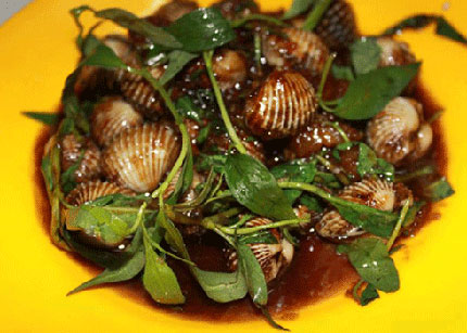 Những món ăn ngon từ sò huyết 1