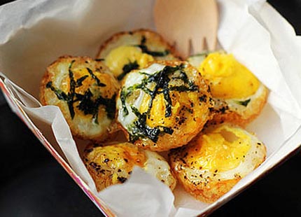 Nhanh gọn trứng cút nướng cho bữa sáng 1