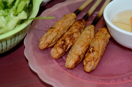 B&aacute;nh x&egrave;o trong nh&agrave; cổ phố Đội Cấn 3