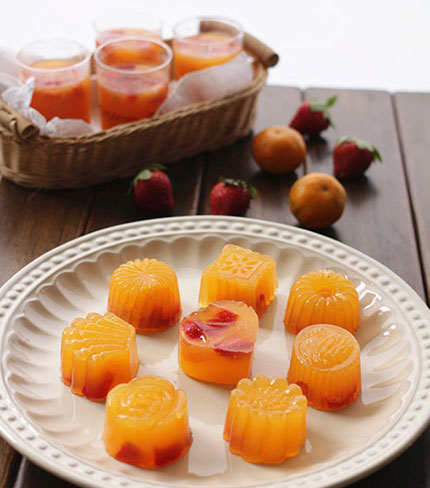 C&aacute;ch l&agrave;m thạch cam vừa đẹp vừa ngon 1