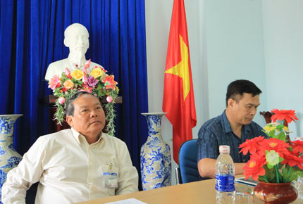 Phó Tổng cục trưởng Hồ Chí Hùng làm việc tại Phú Hoà (Phú Yên) 1