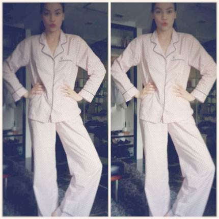 Sao Việt "si&ecirc;u đ&aacute;ng y&ecirc;u" với... đồ ngủ 1