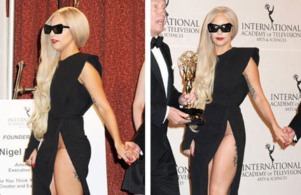 Hốt hoảng thời trang kh&ocirc;ng quần chip của sao Việt 9