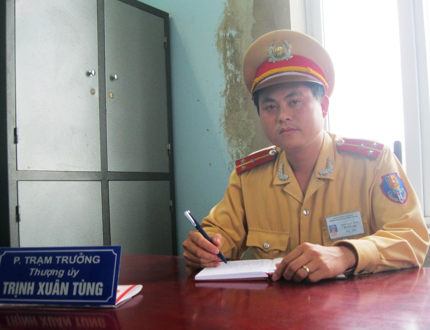 Thanh H&oacute;a: Cảnh s&aacute;t giao th&ocirc;ng truy đuổi đối tượng vận chuyển heroin 1