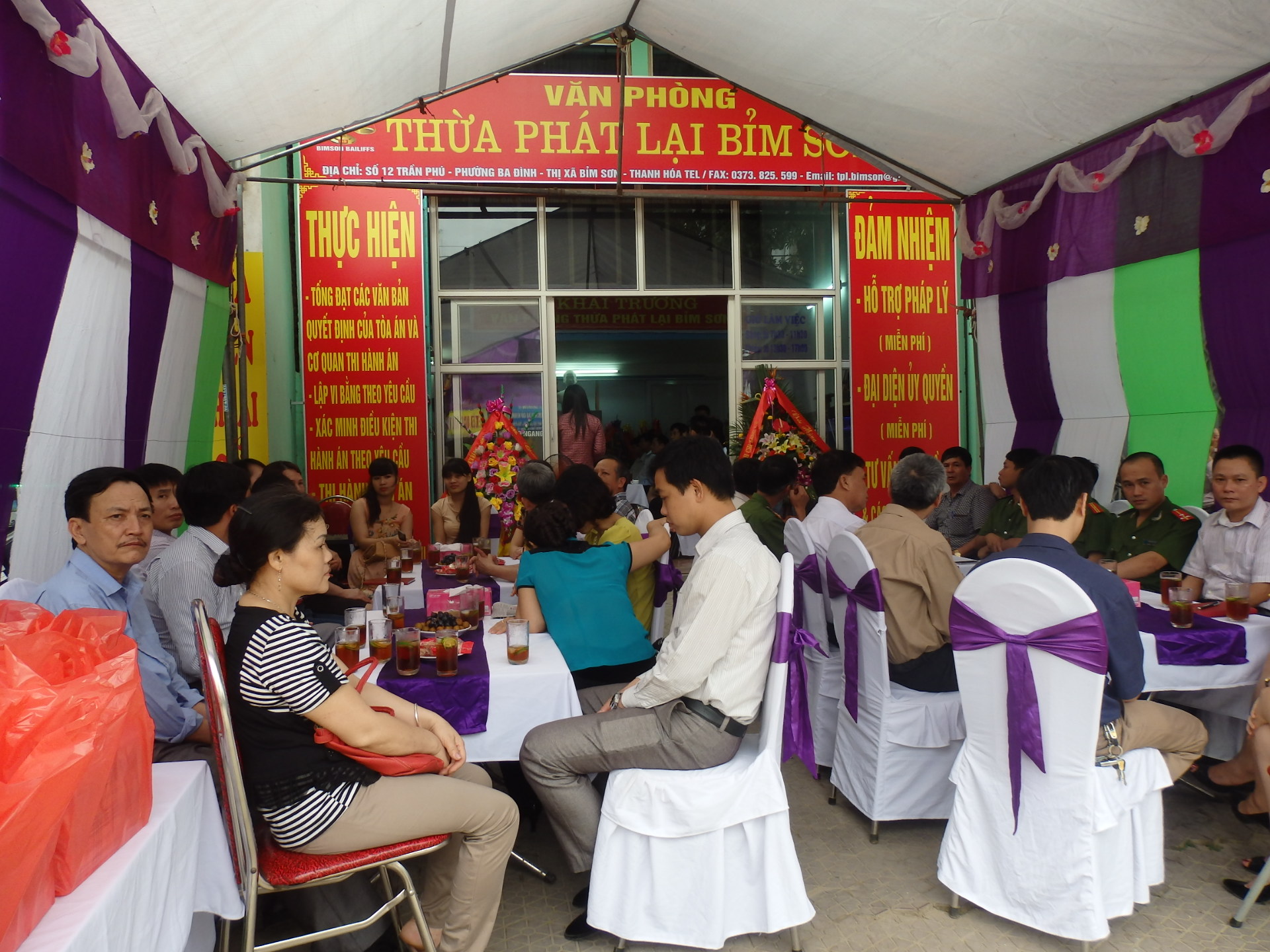 Thanh Hóa: Khai trương Văn phòng Thừa phát lại tại Bỉm Sơn	     1