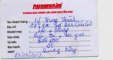 Giả danh nhân viên Nguyễn Kim bán hàng điện máy 4