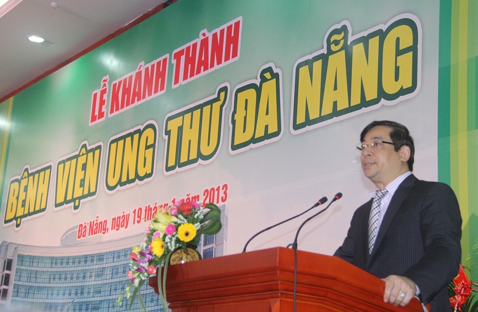 Bộ trưởng Nguyễn Thị Kim Tiến dự lễ khánh thành Bệnh viện Ung thư Đà Nẵng 3