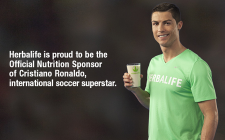 Herbalife - Nhà tài trợ dinh dưỡng chính thức cho ngôi sao bóng đá Cristiano Ronaldo 1