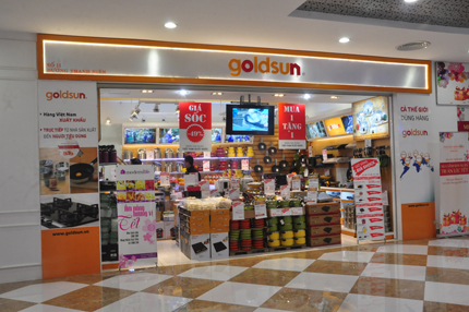 Chảo gi&aacute; 69 ngh&igrave;n đồng tại chuỗi b&aacute;n lẻ Goldsun 1
