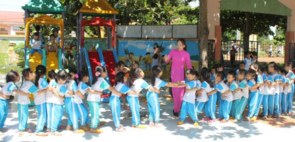 Huyện Krông Pắk tăng cường công tác bảo vệ và chăm sóc trẻ em 1
