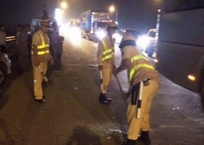 Kinh h&atilde;i nhiều &ocirc;t&ocirc; đ&atilde; ch&egrave;n qua thi thể phụ nữ tr&ecirc;n cao tốc 1