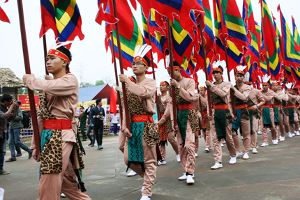 Trang nghi&ecirc;m lễ d&acirc;ng hương tưởng nhớ c&aacute;c Vua H&ugrave;ng 6
