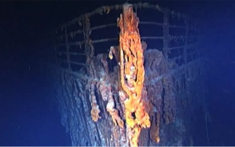 Hình ảnh mới nhất của tàu Titanic dưới đáy đại dương 1