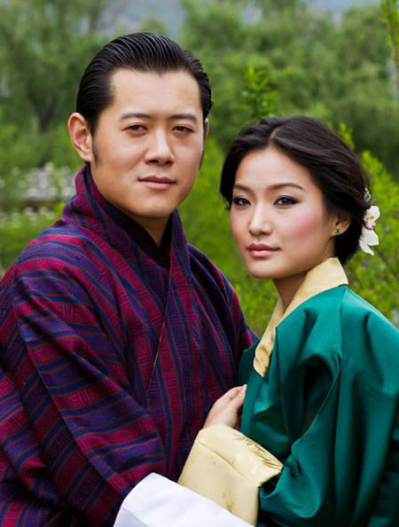 Tiết lộ đám cưới của vua Bhutan và nữ sinh viên xinh đẹp 1