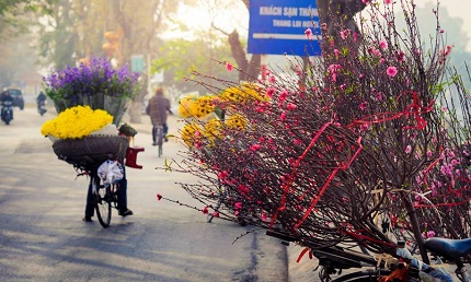 Lung linh H&agrave; Nội m&ugrave;a Tết đến 2
