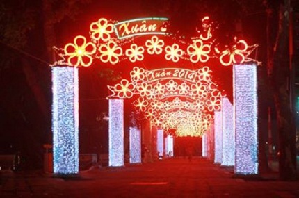 Lung linh H&agrave; Nội m&ugrave;a Tết đến 7