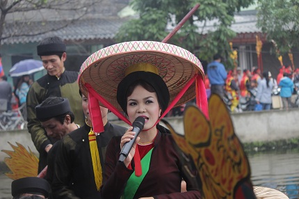 Bắc Ninh: Lễ hội Thủy tổ Quan họ ở l&agrave;ng Diềm 12
