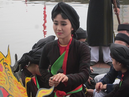 Bắc Ninh: Lễ hội Thủy tổ Quan họ ở l&agrave;ng Diềm 13