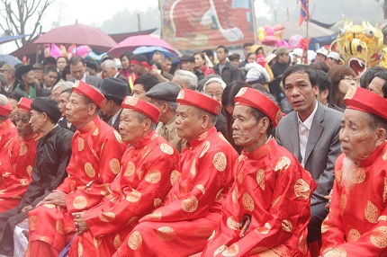Bắc Ninh: Lễ hội Thủy tổ Quan họ ở l&agrave;ng Diềm 6