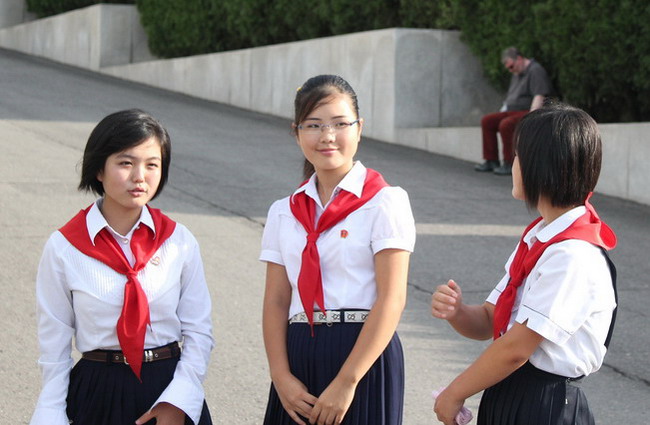 Ảnh hiếm về nữ sinh xinh đẹp của Triều Tiên 1 Ảnh hiếm về nữ sinh xinh đẹp của Triều Tiên 1