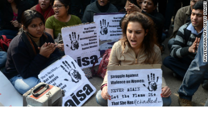 Nữ sinh Ấn Độ bị cưỡng hiếp đêm giao thừa 1