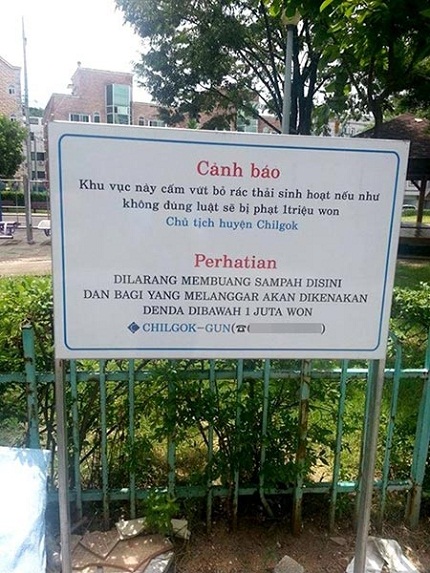 Những tấm biển tiếng Việt ở nước ngo&agrave;i - nh&igrave;n m&agrave; thấy xấu hổ 6