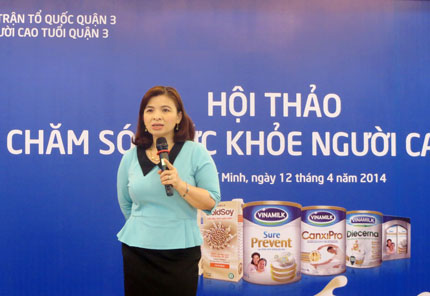 Vinamilk chăm sóc sức khoẻ cho người cao tuổi tại TP Hồ Chí Minh 1