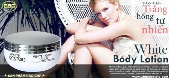 Kem dưỡng l&agrave;m trắng da to&agrave;n th&acirc;n White Doctors 10