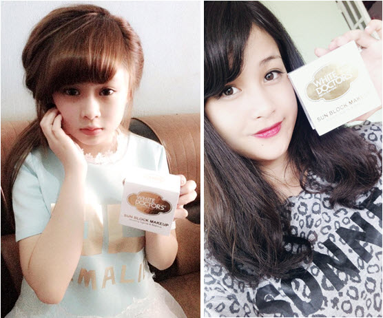 Kem trang điểm trắng da mặt si&ecirc;u chống nắng White Doctors 3