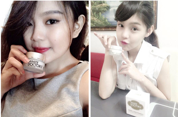 Kem dưỡng si&ecirc;u trắng da mặt chống l&atilde;o h&oacute;a White Doctors 4